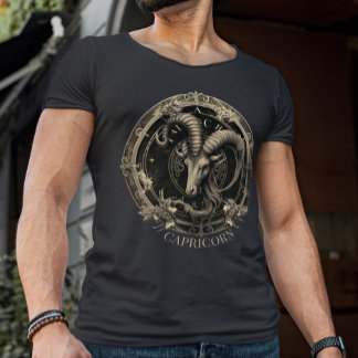 T-shirt Symbole zodiaque céleste Imaginaire Capricorne Ann
