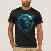 T-shirt Symbole zodiaque céleste Imaginaire Taurus Mens (Devant)