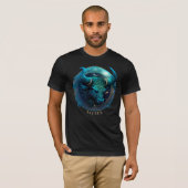 T-shirt Symbole zodiaque céleste Imaginaire Taurus Mens (Devant entier)