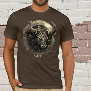 T-shirt Symbole zodiaque du taureau de l'Imaginaire Taurus