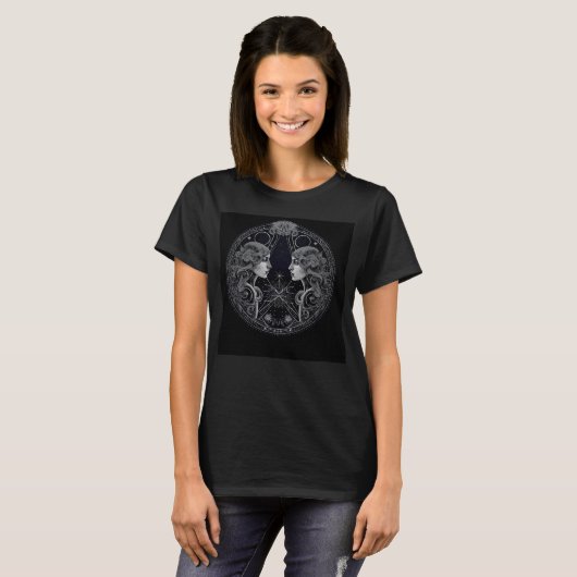 T-shirt SYMBOLE Zodiaque Gemini (Devant entier)