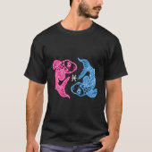 T-shirt SYMBOLE Zodiaque Pisces Astrologie (Devant)