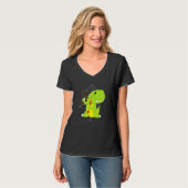 T-shirt SYMBOLE Zodiaque Sagittaire MACTE Astrologie T Rex (Devant entier)