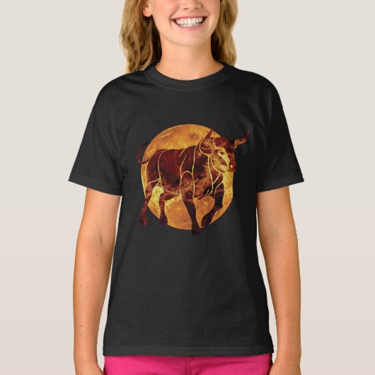 T-shirt SYMBOLE Zodiaque Taurus (Devant)