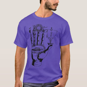 T-shirt Symboles à main de l'Alchimie médiévale