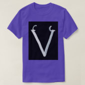 T-shirt Symboles alchimiques brûlés Hawthorne inversé (Design devant)