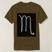 T-shirt Symboles alchimiques Scorpio inversé (Design devant)
