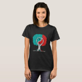 T-shirt Symboles chinois Ying et Yang Trees (Devant entier)