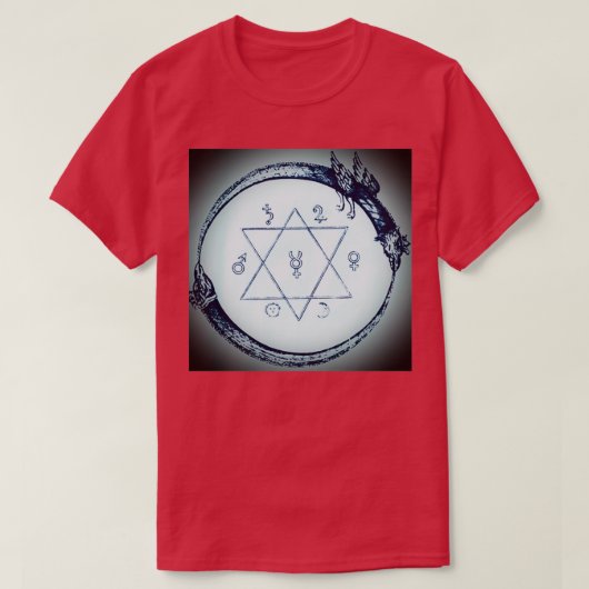 T-shirt Symboles d'alchimie (Design devant)