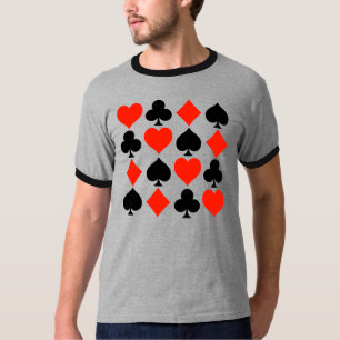 T-shirt Symboles de carte classiques
