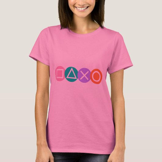 T-shirt Symboles de jeu fondamentaux (Devant)
