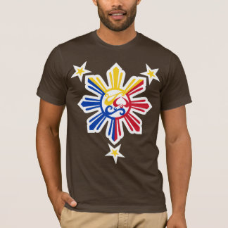 T-shirt Symboles de l'histoire philippine II - blanc