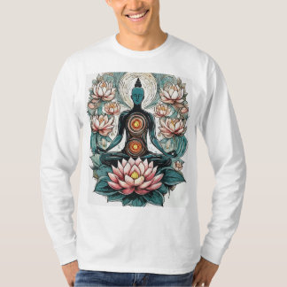 T-shirt Symboles de méditation zen
