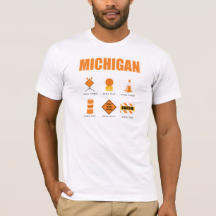T-shirt Symboles du Michigan