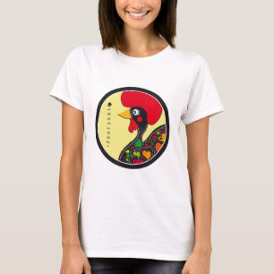 T-shirt Symboles du Portugal - coq