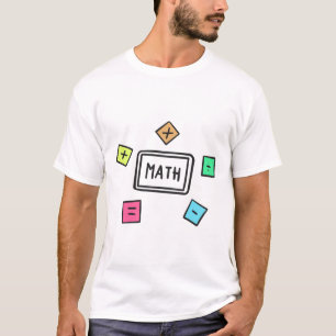 T-shirt Symboles mathématiques Étudiants et parents