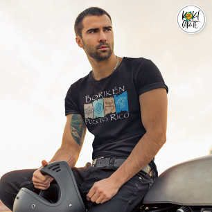T-shirt Symboles Taïnos de Porto Rico