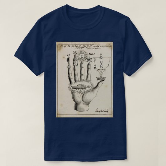 T-shirt Symbolisme alchimique (Design devant)