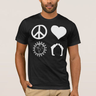 T-shirt Symbologie de PLUR (chemise foncée)