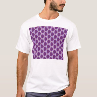 T-shirt Symétrie pourpre