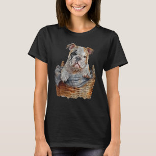 T-shirt Sympa Anglais Chien Chien Chien Chien Chien Chien