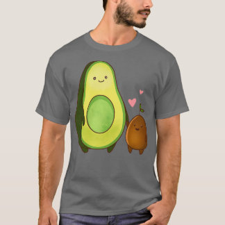 T-shirt Sympa Avocado Funny Avocado Cadeau autocollant