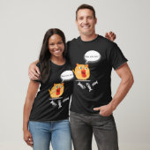 T-shirt Sympa et grasse chatte stupide (Unisexe)