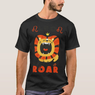 T-shirt Sympathique Leo Zodiac Signal Leo Vivre la vie ave