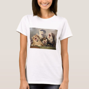 T-shirt Symphonie de chatons par Julius Adam II