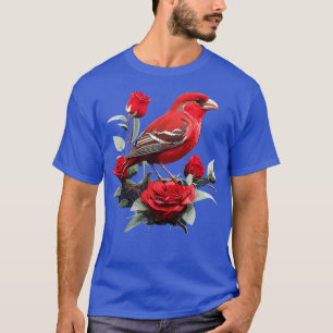 T-shirt Symphonie florale Exquise Maison Finch au milieu d