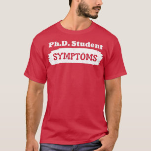 T-SHIRT SYMPTÔMES D'ÉTUDIANTS