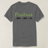 T-shirt Symte Positivité Positive Vibes de l'esprit positi (Design devant)