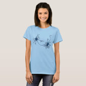 T-shirt Synapse Entre Neurons, Neuroscience Neuron (Devant entier)