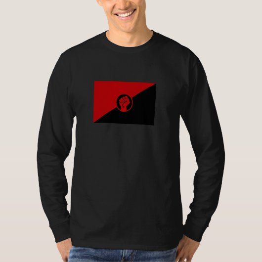 T-SHIRT SYNDICALISME D'ANARCHO (Devant)