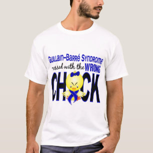 T-shirt Syndrome de barre de Guillain sali avec le poussin
