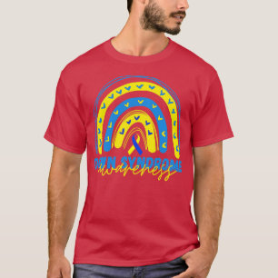 T-shirt Syndrome de Down Arc-en-ciel 2