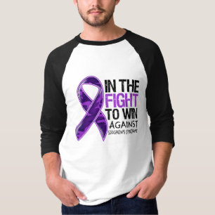 T-shirt Syndrome de Sjogren - combat à gagner