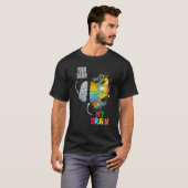 T-shirt Syndrome de Tourette Syndrome du cerveau Tourette (Devant entier)