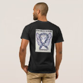 T-shirt Syndrome Ehlers-Danlos (SDE) Sensibilisation Ruban (Dos entier)