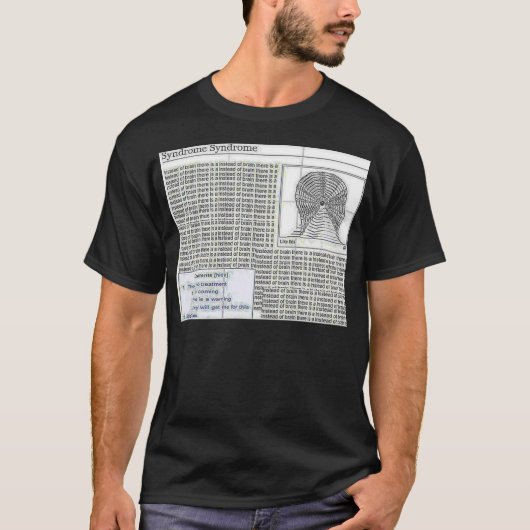 T-shirt Syndrome T-Chemise (Devant)