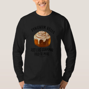 T-shirt Synonym Roule Pun Grammaire Anglais