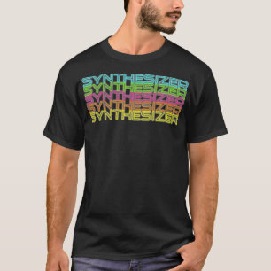 T-shirt Synthèse analogique rétro des années 80 Synthwave 