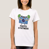 T-shirt Synthèse De Photo Drôle Caméra Pun (Devant)