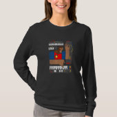 T-shirt Synthétiseur analogique Modulaire Synth Studio Gea (Devant)