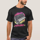 T-shirt Synthétiseur analogique - Synthfluencer - Synth Re (Devant)