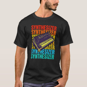 T-shirt Synthétiseur cardiaque vintage électronique