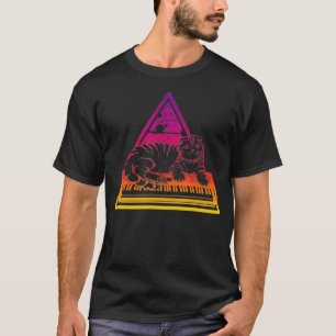 T-shirt Synthétiseur Cat Techno Synth analogique
