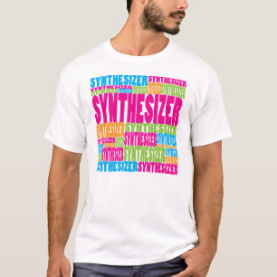 T-shirt Synthétiseur coloré