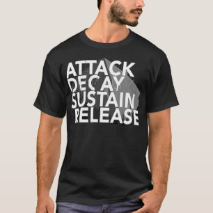 T-shirt Synthétiseur de libération d'attaque