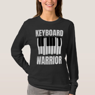 T-shirt Synthétiseur de producteur de musique Keyboard War